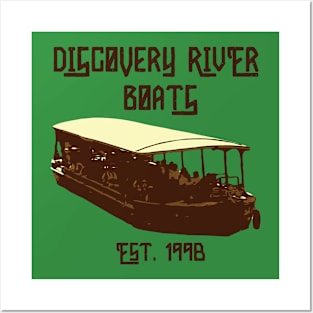 Discovery River Boats Posters and Art